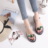 Arden Furtado summer 2019 fashion trend women's shoes narrow band sandals buckle sandals concise mature