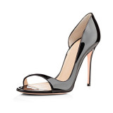 2018 summer high heels 12cm stilettos big size fashion sandals pumps brand shoes for woman party shoes