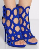 2018 stilettos high heels 12cm fashion gladiator sandals summer boots sexy platform big size ladies shoes