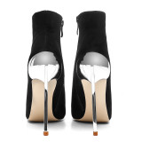 spring autumn winter ankle boots stilettos heels fashion women's shoes