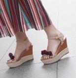Women's Shoes wedges sandals open Toe strawberry shoes woman