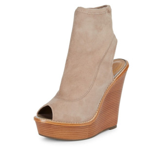 2018 summer high heels 14cm platform peep toe wedges sandals casual shoes woman