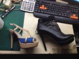 2018 summer high heels 12cm stilettos platform peep toe narrow band shoes sexy elegant evening party shoes