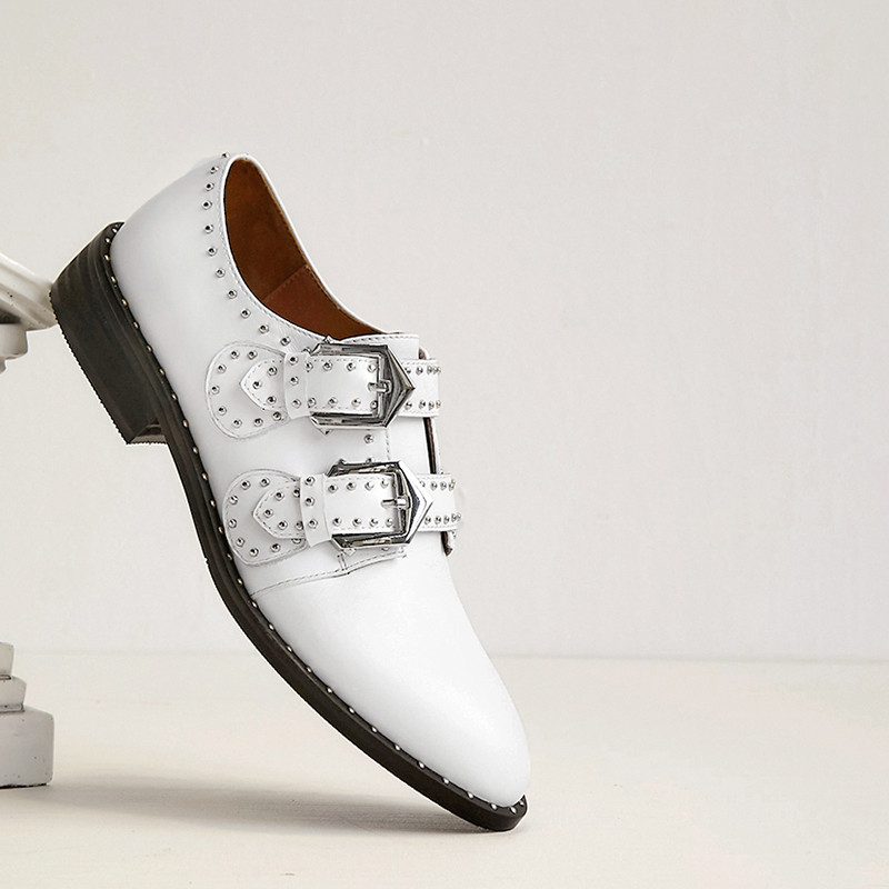 womens brogues with white sole