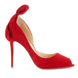 stilettos peep toe red suede fashion sexy party shoes big size wedding shoes high heels 12cm