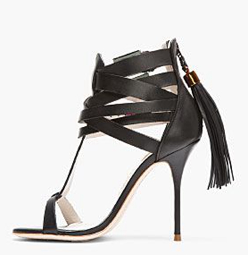 strappy party shoes