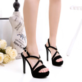 Arden Furtado summer high heels platform sexy stilettos silver party shoes ladies sandals