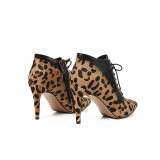 Arden Furtado 2018 spring autumn sexy stilettos party shoes ladies slip on pointed toe ankle boots