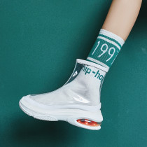 casual shoes sneakers fashion Cool boots clear pvc fashion wedges summer booties  Send socks as gifts