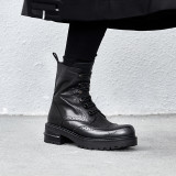 matin boots lace up fashion women's boots cool motercycle boots Minimum size 34 maximum size 40