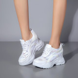 Comfortable and soft and breathable pure color temperament sports leisure women's shoes