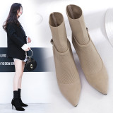 Autumn winter never drop the price of Europe and America simple leisure Korean version temperament boots
