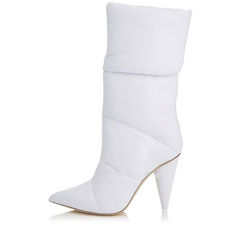 size 11 white booties