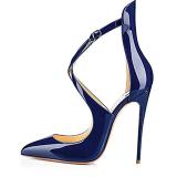 European and American fashion brand fashion simple, bright-colored, high-heeled sandals