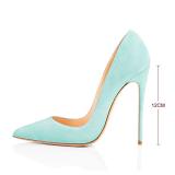 2018 fashion women's shoes pure color simple temperament thin high heel shoes dance shoes