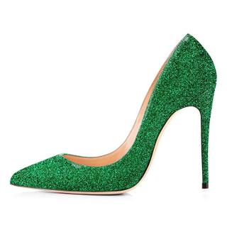 2018 style hot style style simple women's pointed stilettos stiletto sequins single shoes high heels women's shoes dance shoes wedding shoes