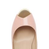2019 foreign trade fashion summer women's shoes pumps stilettos heels elegant peep toe platform big size party shoes