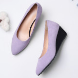 Summer office lady 2019 fashion trend women's shoes novelty pumps slip-on sexy pumps pointed toe comfortable concise