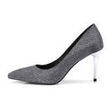 Summer 2019 fashion trend women's shoes stilettos heels stilettos heels sexy elegant ladies boots concise mature office lady