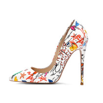 Arden Furtado summer 2019 fashion trend women's shoes pointed toe stilettos heels elegant slip-on concise pumps party shoes