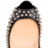 Arden Furtado summer 2019 fashion trend women's shoes slip-on peep toe rivet pumps party shoes shallow party shoes waterproof