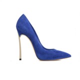 Arden Furtado summer 2019 fashion trend women's shoes blue yellow mature office lady slip-on pointed toe pure color serpentine pumps stilettos heels