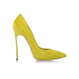Arden Furtado summer 2019 fashion trend women's shoes blue yellow mature office lady slip-on pointed toe pure color serpentine pumps stilettos heels