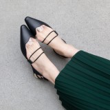 Arden Furtado summer 2019 fashion trend women's shoes pointed toe strange style heels white apricot classics concise pure color