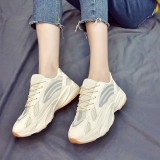 Arden Furtado summer 2019 fashion trend women's shoes cross lacing beige white gray leisure gym shoes  big size 40 concise