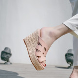Arden Furtado summer 2019 fashion trend women's shoes waterproof slippers classics office lady white pink  gsexy elegant