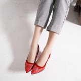 Arden Furtado summer 2019 fashion trend women's shoes pointed toe stilettos heels pure color  small size 28 big size 54 party shoes  slip-on pumps