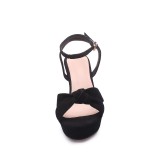 Arden Furtado summer 2019 fashion trend women's shoes concise chunky heels sandals buckle  narrow band sexy elegant