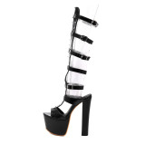 Arden Furtado summer 2019 fashion trend women's shoes chunky heels buckle sandals  classics concise sexy elegant gladiator
