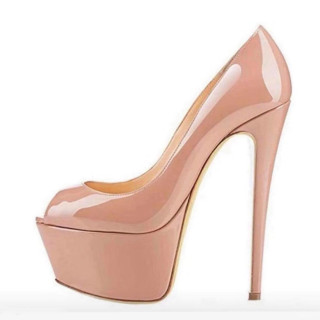 Arden Furtado summer 2019 fashion women's shoes pure color peep toe classics concise mature pumps stilettos heels big size 45