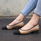 Arden Furtado summer 2019 fashion trend women's shoes pointed toe slip-on loafers concise comfortable classics big size 40