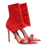Arden Furtado summer 2019 fashion women's shoes red sandals sexy elegant big size 45 popular dress shoes stilettos girl shoes summer boots 