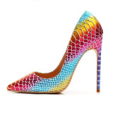 Arden Furtado summer 2019 fashion trend women's shoes pointed toe  sexy elegant  big size 45 stilettos heels high quality colorful pumps sandals
