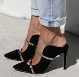 Arden Furtado summer 2019 fashion trend women's shoes pointed toe stilettos heels classics office lady sexy elegant big size 45 pumps