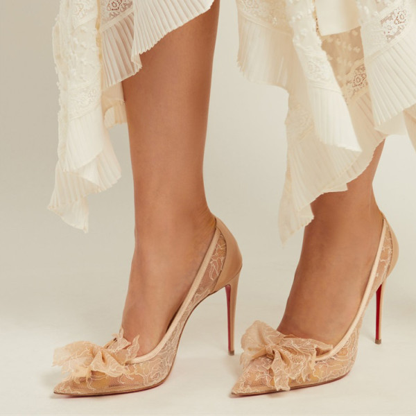 Arden Furtado summer 2019 fashion women's shoes pointed toe mesh stilettos heels wedding shoes office lady sexy elegant pumps 45