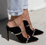 Arden Furtado summer 2019 fashion trend women's shoes pointed toe stilettos heels classics office lady sexy elegant big size 45 pumps