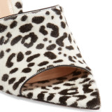 Arden Furtado summer  fashion women's shoes sexy elegant stilettos heels leopard slippers pvc mules