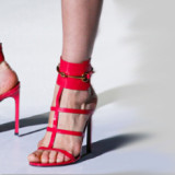 Arden Furtado summer 2019 fashion trend women's shoes stilettos heels pure color buckle gladiator office lady concise sandals  big size 45