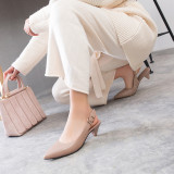 Arden Furtado summer 2019 fashion trend women's shoes sharp buckle with solid leather sandals
