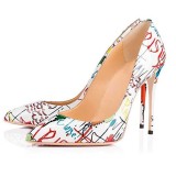 Arden Furtado summer 2019 fashion trend women's shoes pointed toe stilettos heels graffiti office lady concise slip-on pumps big size 45 party shoes