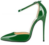 Arden Furtado summer 2019 fashion women's shoes pure color sandals buckle strap leopard print stilettos heels narrow band office lady big size 45