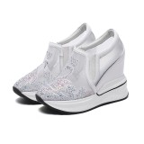 Arden Furtado summer 2019 fashion trend women's shoes pure color slip-on casual shoes wire side leisure concise small size 32