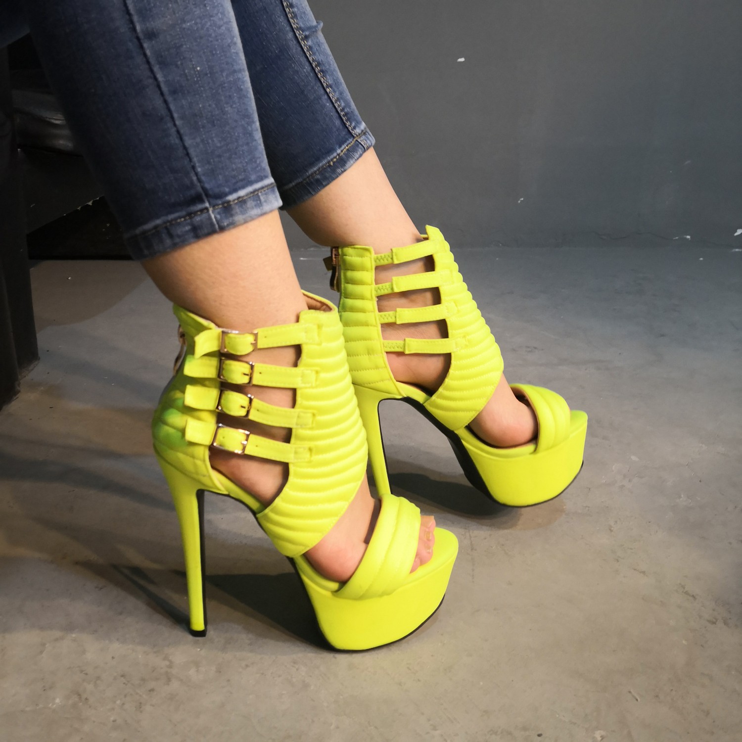 US$ 50.00 - Arden Furtado summer 2019 fashion trend women's shoes stilettos heels pure color