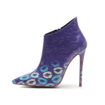 Arden Furtado fashion women's shoes in winter 2019 pointed toe stilettos heels zipper sexy elegant big size 45 ladies boots