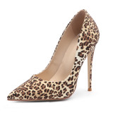 Arden Furtado summer 2019 fashion women's shoes pointed toe stilettos heels slip-on pumps leopard high heels party shoes