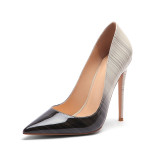 Arden Furtado summer 2019 fashion trend women's shoes pointed toe stilettos heels sexy elegant concise shallow slip-on pumps